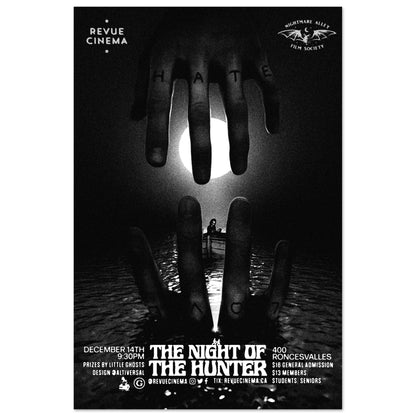 The Night of The Hunter Movie Poster